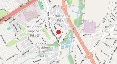 Mapa de Solar Santa Rita