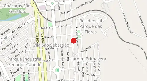 Mapa de Jardim Primavera