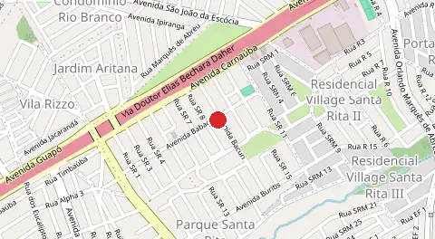 Mapa de Parque Santa Rita