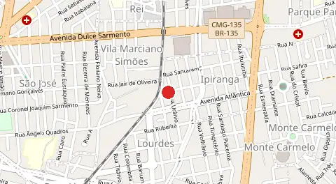 Mapa de Vila Ipiranga