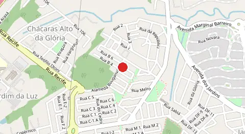 Mapa de Das Laranjeiras
