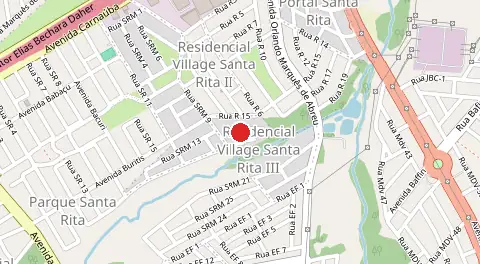 Mapa de Residencial Village Santa Rita