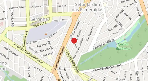 Mapa de Jardim Esmeralda