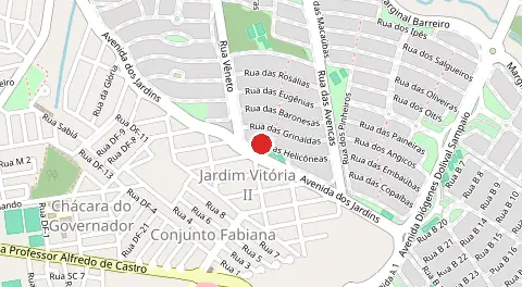 Mapa de Jardins Verona
