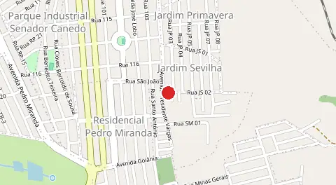 Mapa de Jardim Sevilha