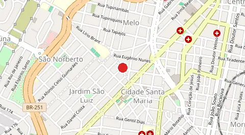 Mapa de São Luiz
