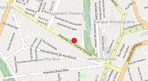 Mapa de Jardins Florenca