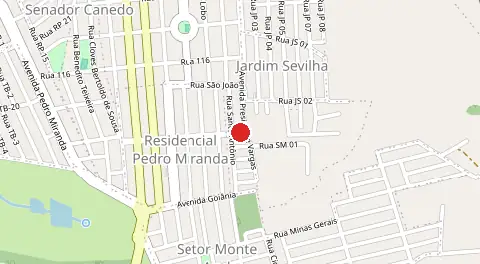 Mapa de Conjunto Dona Lindu