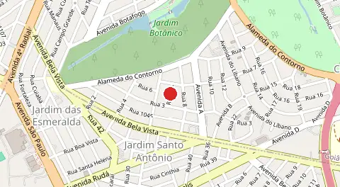 Mapa de Santo Antônio