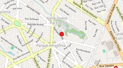 Mapa de Vila Divino Pai Eterno