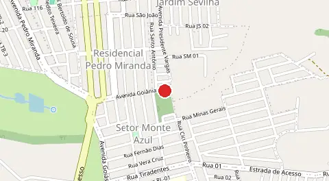 Mapa de Setor Monte Azul