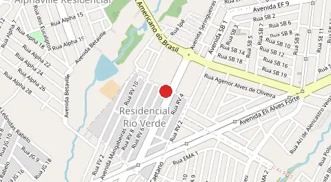 Mapa de Residencial Rio Verde