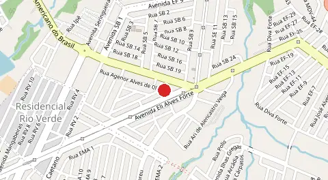 Mapa de Residencial Katia