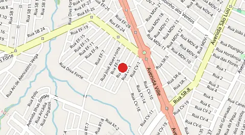 Mapa de Residencial Eli Forte