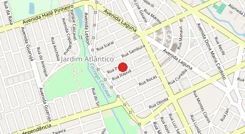 Mapa de Jardim Atlantico