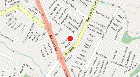 Mapa de Residencial Santa Rita