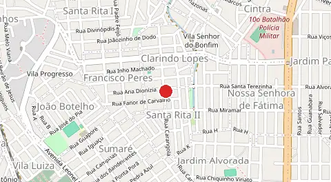 Mapa de Santa Rita Dois