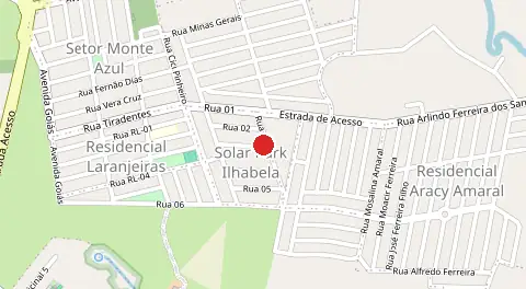 Mapa de Solar Park Ilha Bela