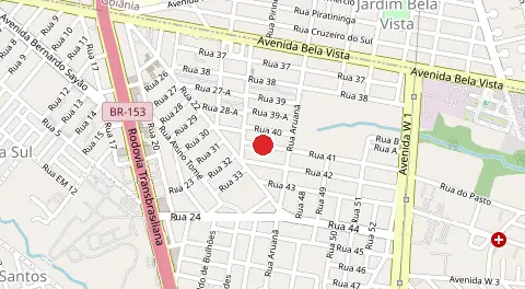 Mapa de Bela Vista Continuacao