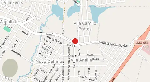 Mapa de Quilombo dos Nogueira