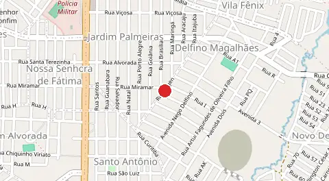 Mapa de Jardim Palmeiras