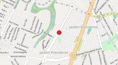 Mapa de Residencial Flamingo