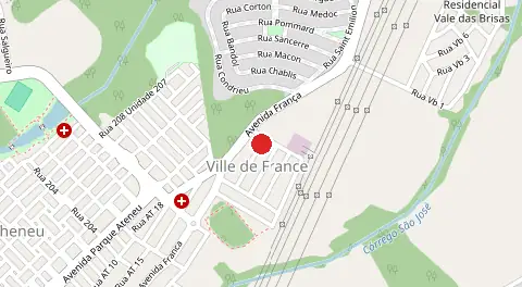 Mapa de Residencial Ville de France