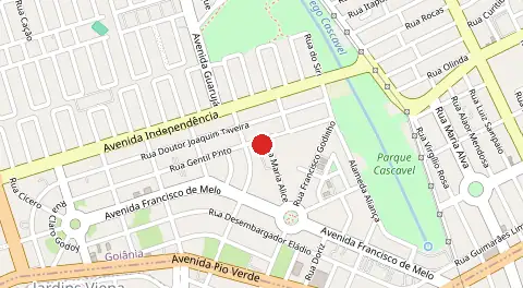 Mapa de Vila Rosa