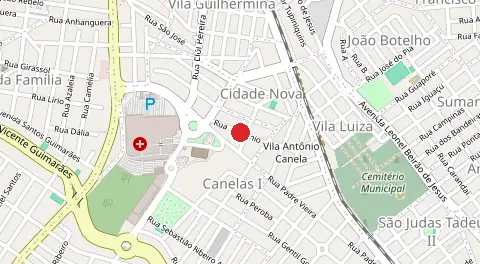 Mapa de Cidade Nova