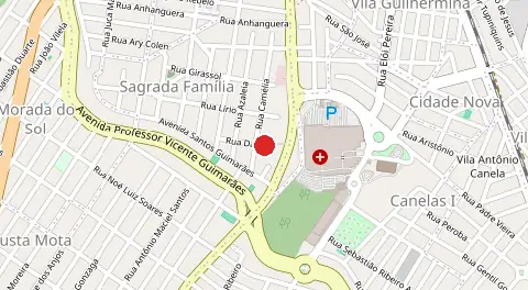 Mapa de Sagrada Familia