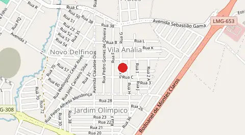 Mapa de Vila Analia
