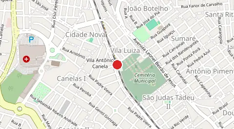 Mapa de Vila Luiza