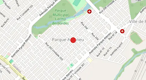 Mapa de Parque Atheneu Unidade 203