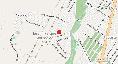 Mapa de Jardim Parque Morada do Sol