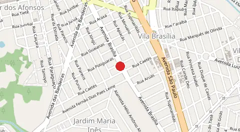 Mapa de Brasilia