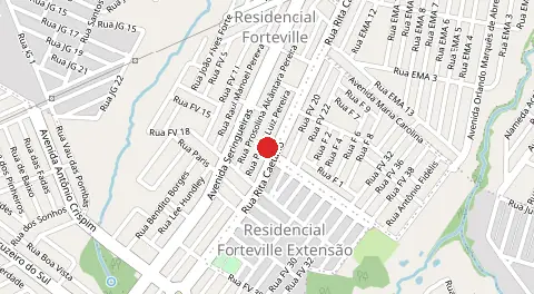 Mapa de Residencial Forte Ville