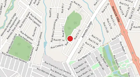 Mapa de Center Ville
