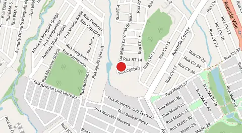 Mapa de Residencial Talisma