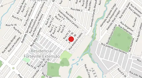 Mapa de Residencial Fidelis