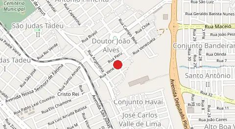 Mapa de Doutor João Alves