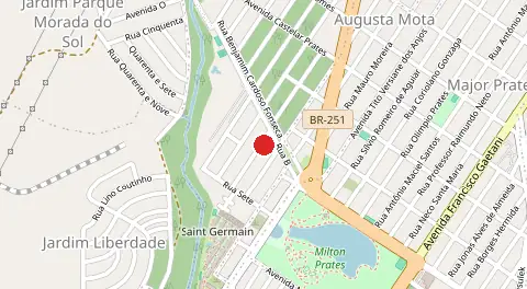 Mapa de Morada do Parque
