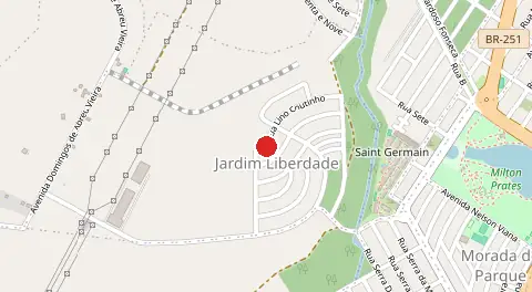 Mapa de Jardim Liberdade