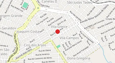 Mapa de Vila Greice