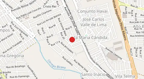 Mapa de Cristo Rei