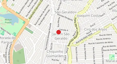 Mapa de São Geraldo
