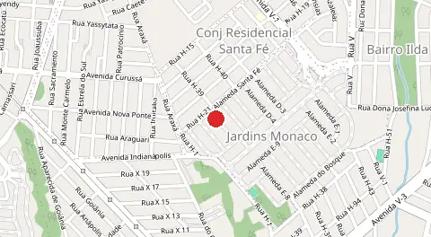 Mapa de Monaco