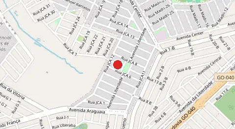 Mapa de Jardim Caravelas