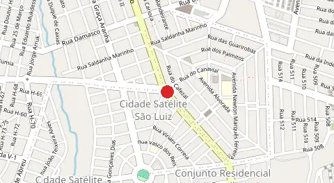 Mapa de Cidade Satelite São Luiz