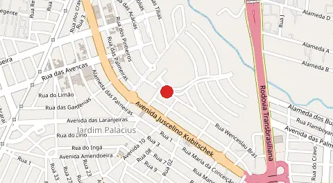 Mapa de Transbrasiliano