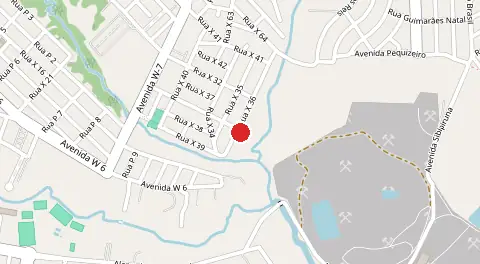 Mapa de Santa Luzia